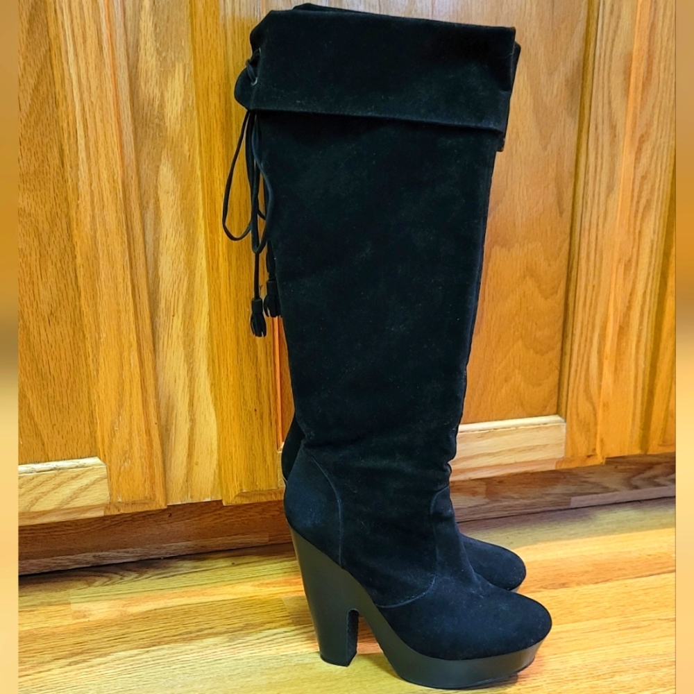 Bamboo Knee/Thigh High Boots